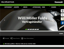 Tablet Screenshot of kawasaki-fulda.de